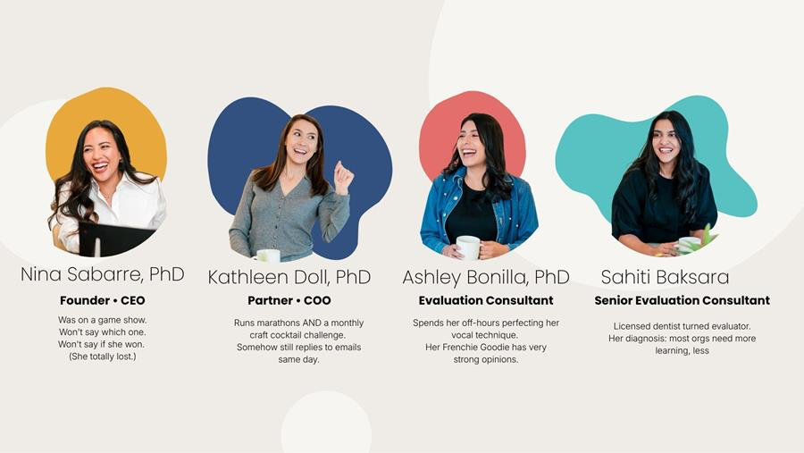Fun facts about Nina, Kathleen, Ashley, and Sahiti